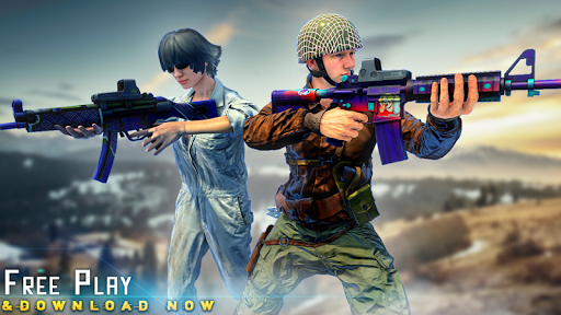 Battleground Free Firing Squad - Gameplay image of android game