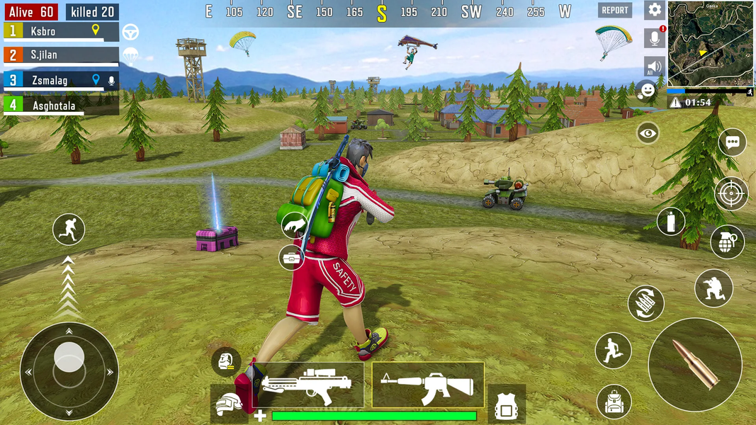 Fire Grand Battle Royale Games - Gameplay image of android game