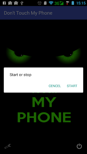 Dont touch my phone - عکس برنامه موبایلی اندروید