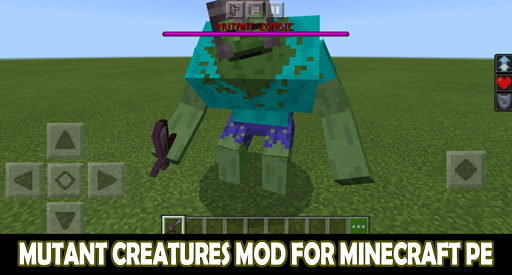 Mutant Creatures Mod for Minecraft PE 2021 - Image screenshot of android app