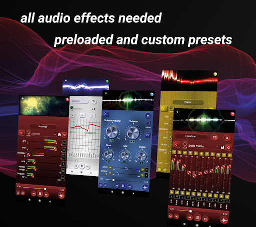 Audio Visualizer Music Player - عکس برنامه موبایلی اندروید