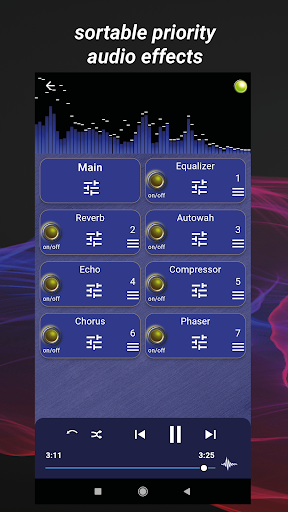 Audio Visualizer Music Player - عکس برنامه موبایلی اندروید