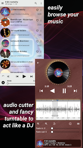 Audio Visualizer Music Player - Image screenshot of android app