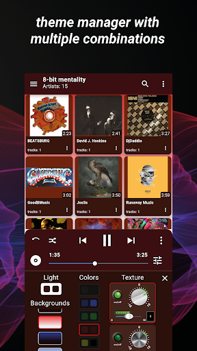 Audio Visualizer Music Player - عکس برنامه موبایلی اندروید