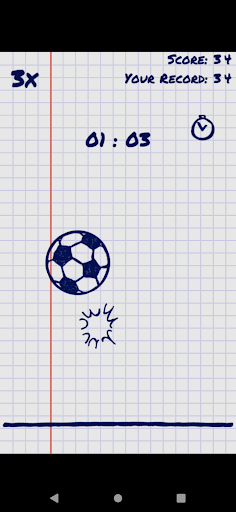 Juggle the Doodle - Gameplay image of android game