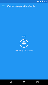 Voice changer with effects - عکس بازی موبایلی اندروید