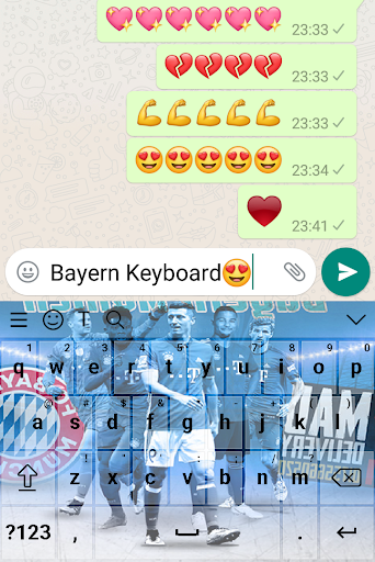 de rotene bayern Keyboard - عکس برنامه موبایلی اندروید