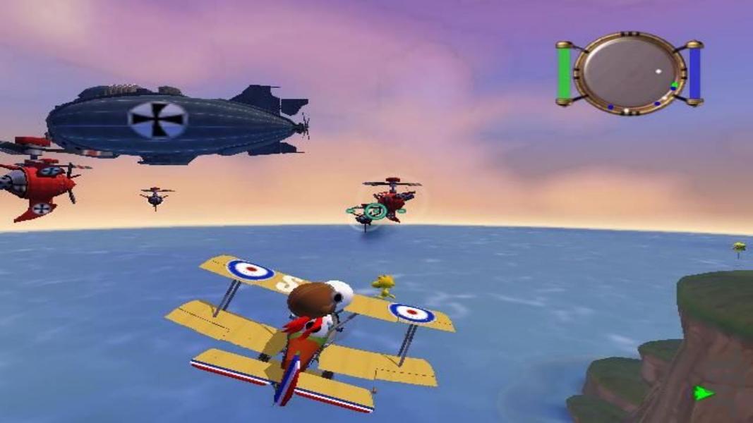snoopy vs the red baron - Gameplay image of android game