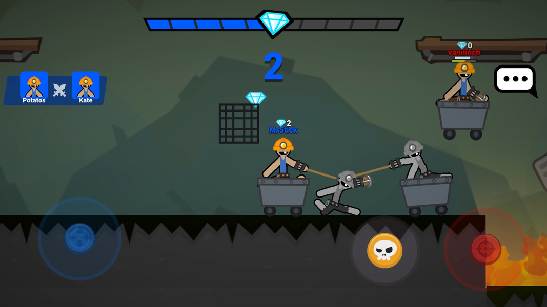 Stickman Fight: Online Duelist - عکس بازی موبایلی اندروید