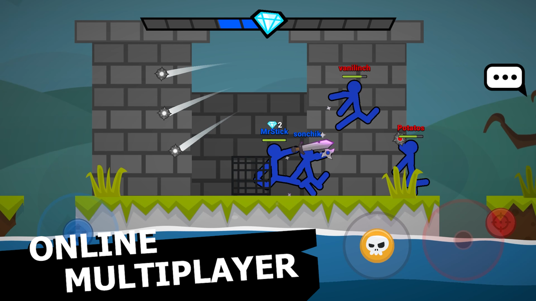 Stick Game: Online Duelist - Gameplay image of android game