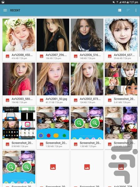 ریکاوری عکس های پاک شده - Image screenshot of android app