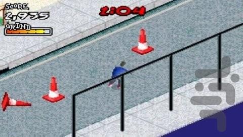 اسکیت تهاجمی درون خطی - عکس بازی موبایلی اندروید