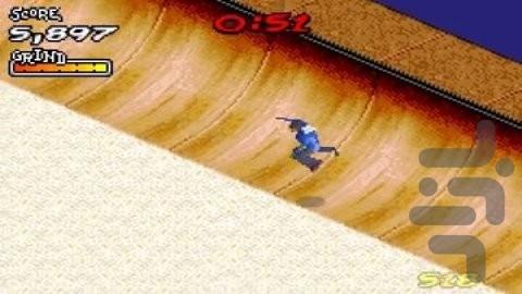 اسکیت تهاجمی درون خطی - عکس بازی موبایلی اندروید