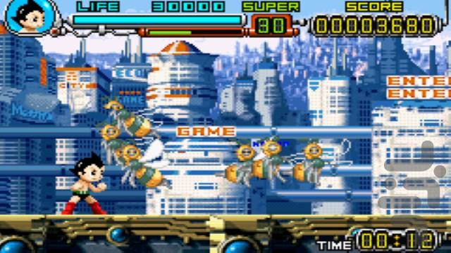 پسر فضایی: فاکتور امگا - Gameplay image of android game