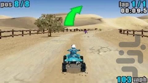 موتور ATV: مسابقه قدرت چهارچرخ - عکس بازی موبایلی اندروید