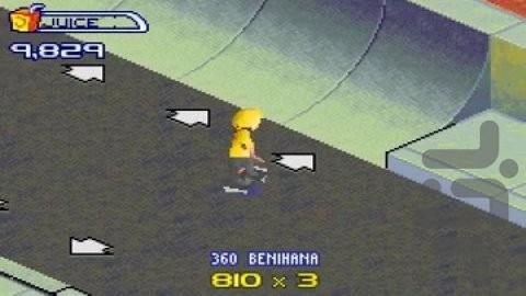 Backyard Skateboarding - Gameplay image of android game