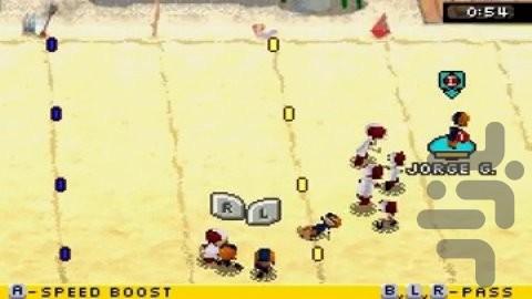 Backyard Sports - Football 2007 - Gameplay image of android game