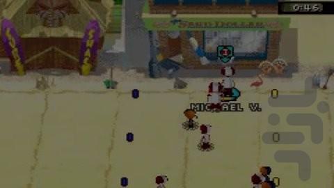 Backyard Sports - Football 2007 - Gameplay image of android game