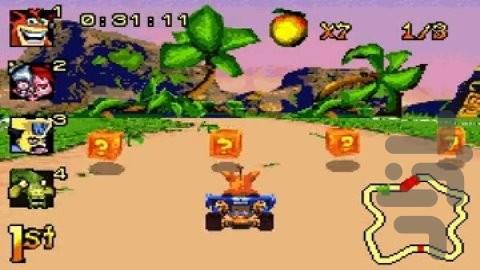 Crash Nitro Kart - Gameplay image of android game