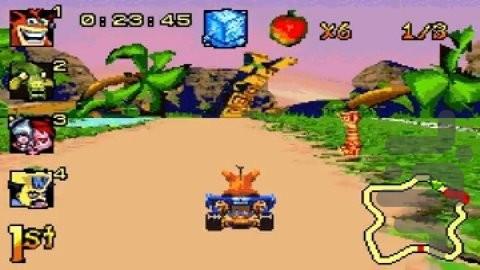 Crash Nitro Kart - Gameplay image of android game