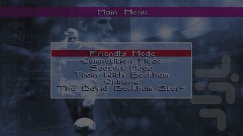 فوتبال دیوید بکهام - عکس بازی موبایلی اندروید