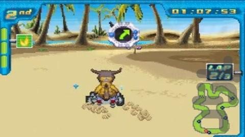 Digimon Racing - Gameplay image of android game