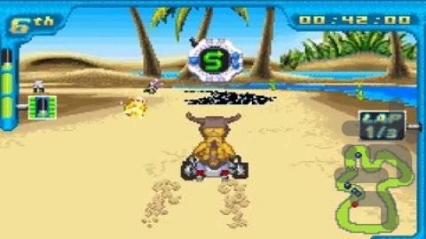 Digimon Racing - Gameplay image of android game