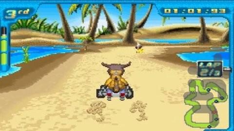 Digimon Racing - Gameplay image of android game
