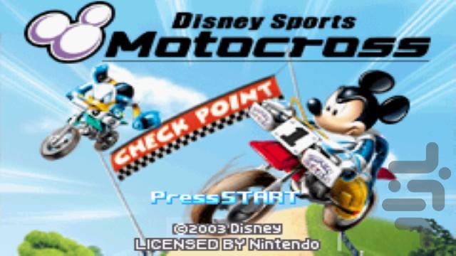 دیزنی اسپورت - موتور کراس - Gameplay image of android game