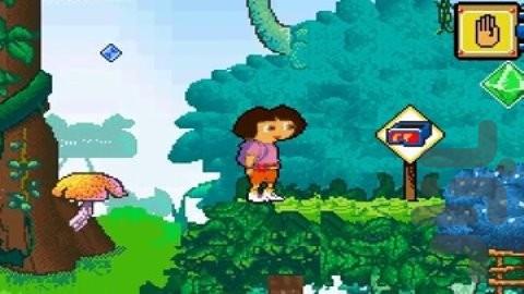 دورا کاوشگر: ابر جاسوس - Gameplay image of android game