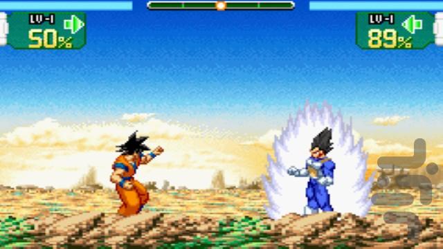 توپ اژدها: جنگجویان مافوق صوت - Gameplay image of android game
