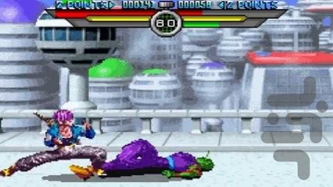 Dragon Ball Z - Taiketsu - Gameplay image of android game