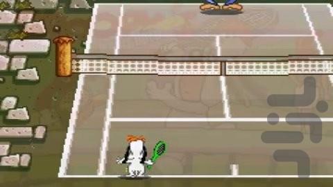 Droopys Tennis Open - Gameplay image of android game