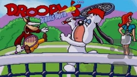 Droopys Tennis Open - Gameplay image of android game