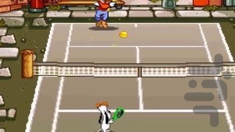 Droopys Tennis Open - Gameplay image of android game