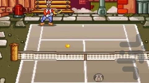 Droopys Tennis Open - Gameplay image of android game