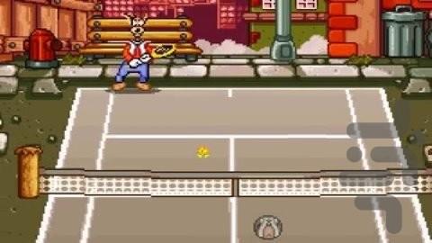 Droopys Tennis Open - Gameplay image of android game