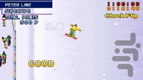 ESPN اسنوبورد زمستانی 2002 - Gameplay image of android game
