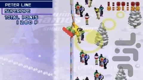 ESPN اسنوبورد زمستانی 2002 - Gameplay image of android game