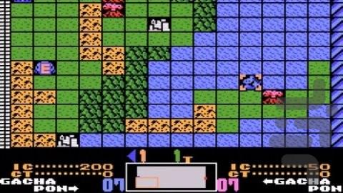 جهان گاندام: نبرد گاچاپون سنشی - Gameplay image of android game