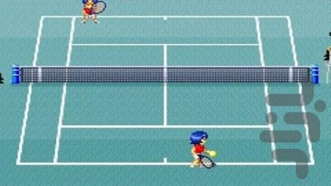 Family Tennis Advance - Gameplay image of android game