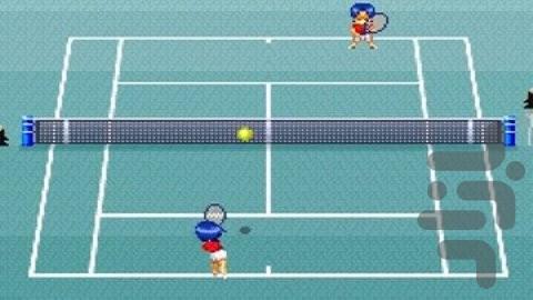 پیشروی تنیس خانوادگی - عکس بازی موبایلی اندروید