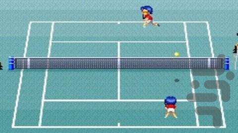 پیشروی تنیس خانوادگی - عکس بازی موبایلی اندروید