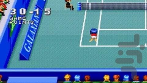 پیشروی تنیس خانوادگی - عکس بازی موبایلی اندروید