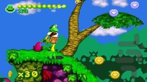 Frogger Advance - The Great Quest - Gameplay image of android game