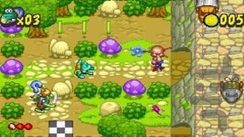 ماجراهای فراگر: معبد قورباغه - Gameplay image of android game