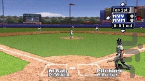 لیگ برتر بیس بال گرمای بالا 2002 - Gameplay image of android game