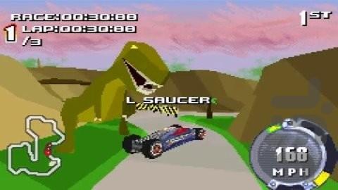 چرخ های داغ: چالش شیرین کاری - Gameplay image of android game