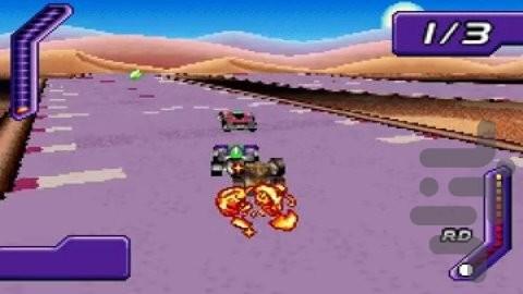 چرخ داغ - مسابقه جهانی - Gameplay image of android game