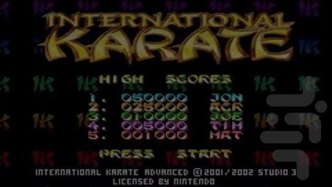 کاراته بین المللی پیشرفته - عکس بازی موبایلی اندروید